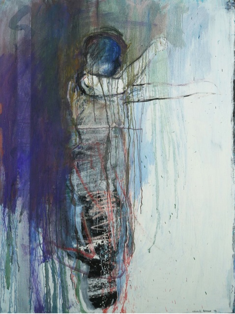 Nanao-Wistful Figure 48x36 2012