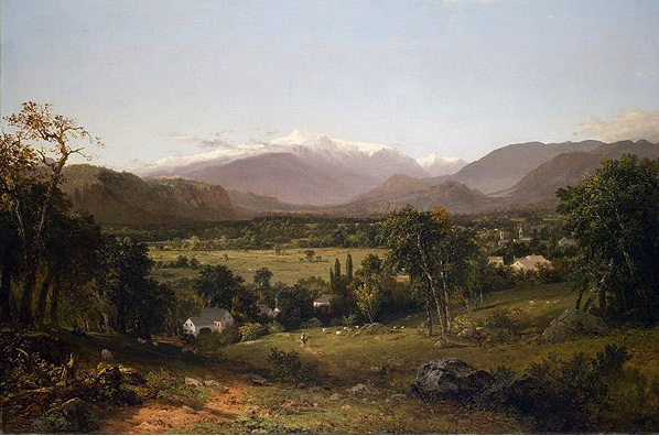 Kensett-Mt.Washington from the Valley of Conway 1869 40x60" W'p