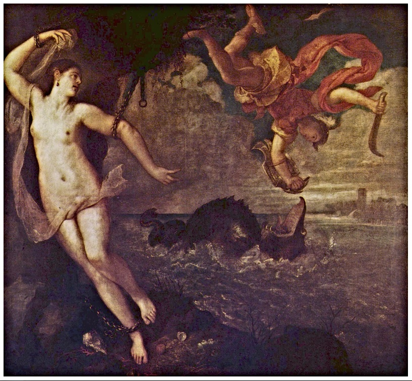 Titian - Andromeda c.1555 179x197cm