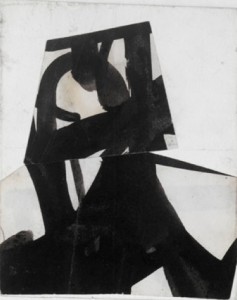 Kline - untitled drng 1950
