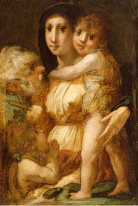 Il Rosso - The Holy Family with the Infant St. John the Baptist 1521