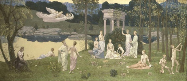 "The Sacred Grove" 1884 [Wikimedia Commons]