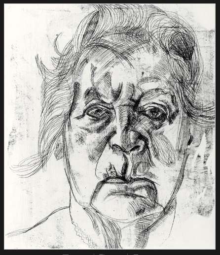 Lucian Freud "The Painter's Mother"