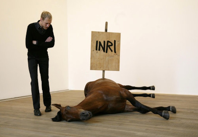 Maurizio Cattelan "Untitled" [artsehearts.com]