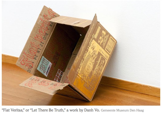 nyt 7_13_15 Danh Vo and Bert Kreuk's Battle