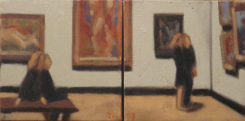 couple admiring the moderns