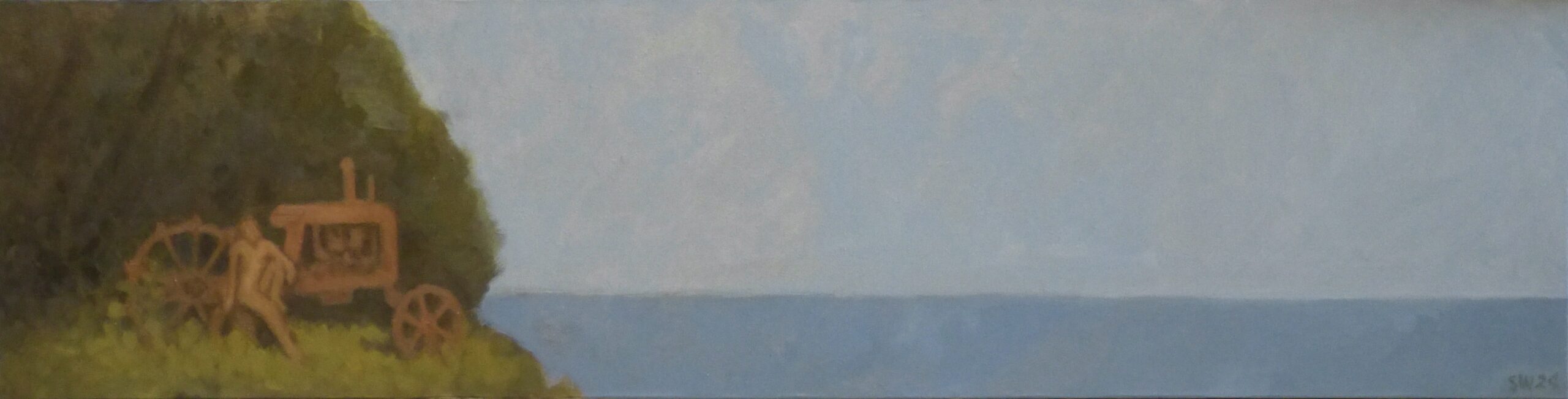 Model by the Sea.       14 x 54.   2024