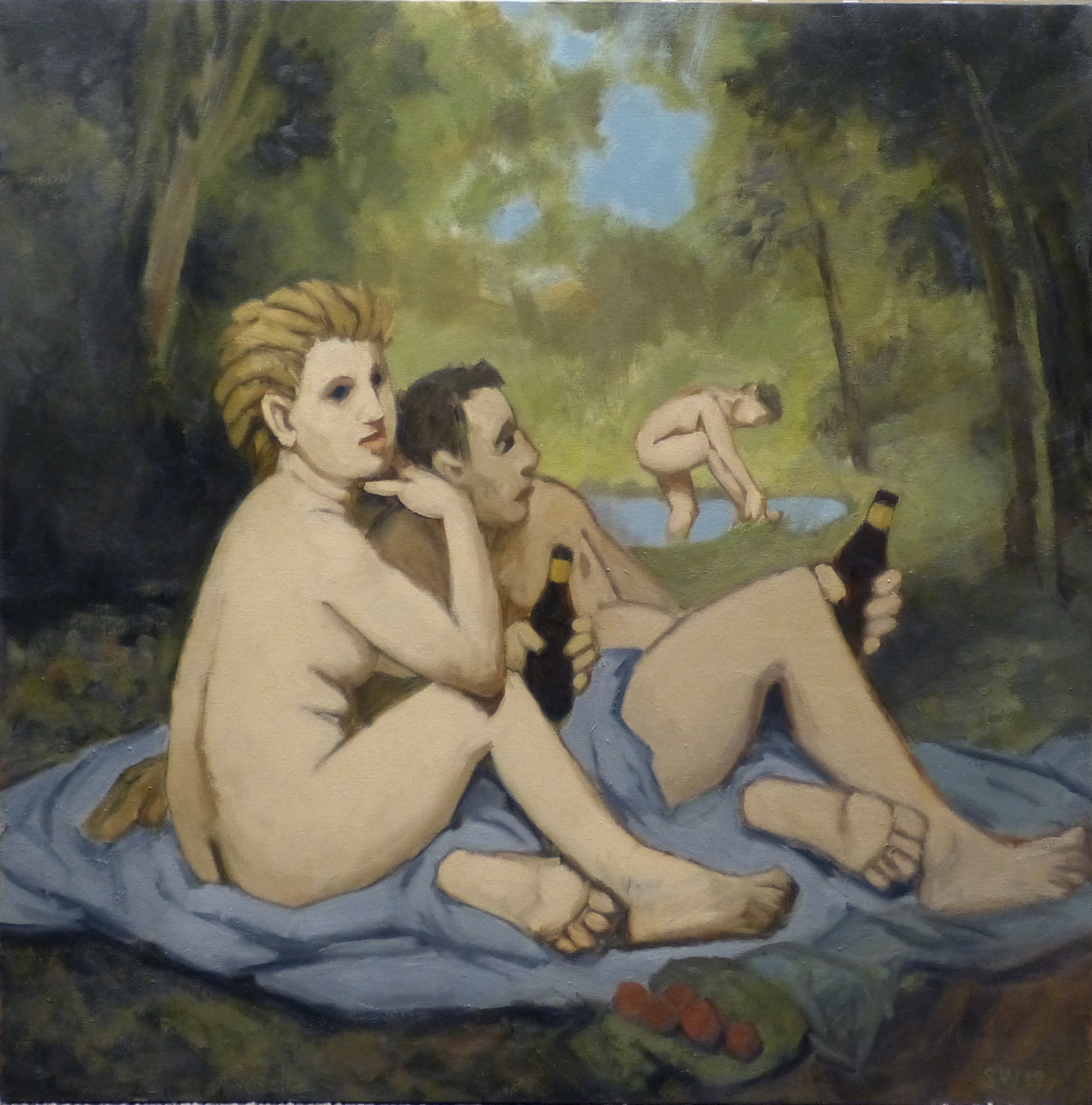 le déjeuner sur l'herbe