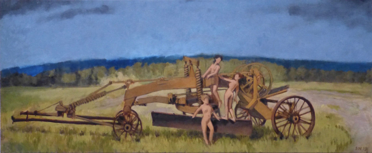 models with older grader.  20x48". 2013