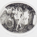 Eve Tempted - etching
